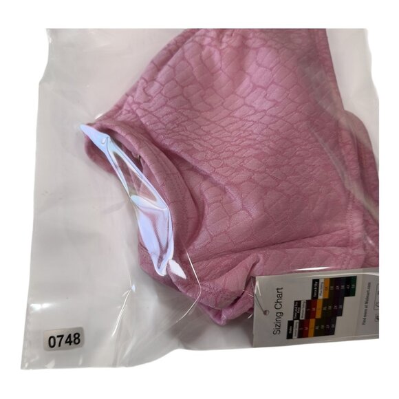 Time And Tru Womens Adjustable Straps Pink Textured Bikini Top XL (16-18) - Picture 6 of 9